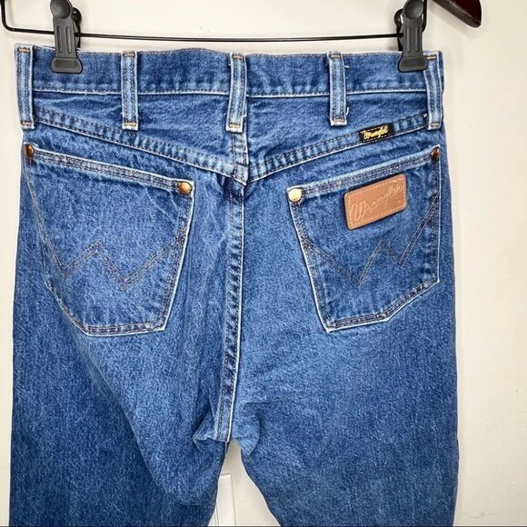 Vintage Wrangler High  Rise Tapered Jeans Size 30 - Picture 5 of 9